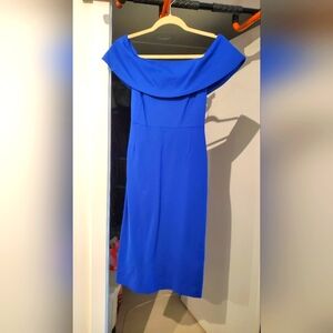 Babaton Blue Ruslan Dress - Size 2